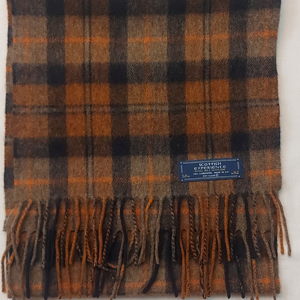 Scottish Experience 100% Lambswool Tartan Plaid Scarf - Made in UK-Unisex